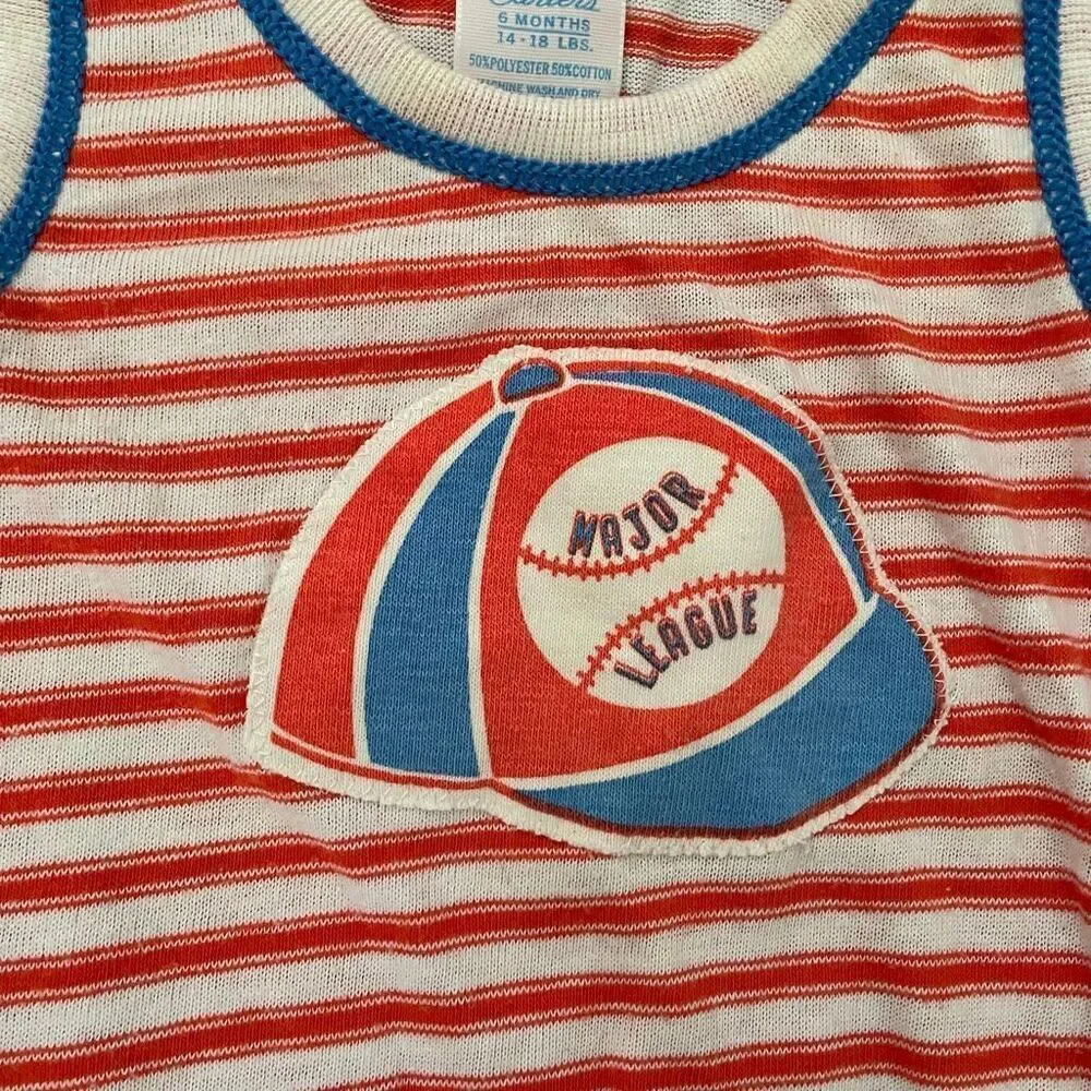 Vintage baby boy rompers 6-12 months